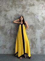 Askılı Maxi Boy Elbise - Görsel 3