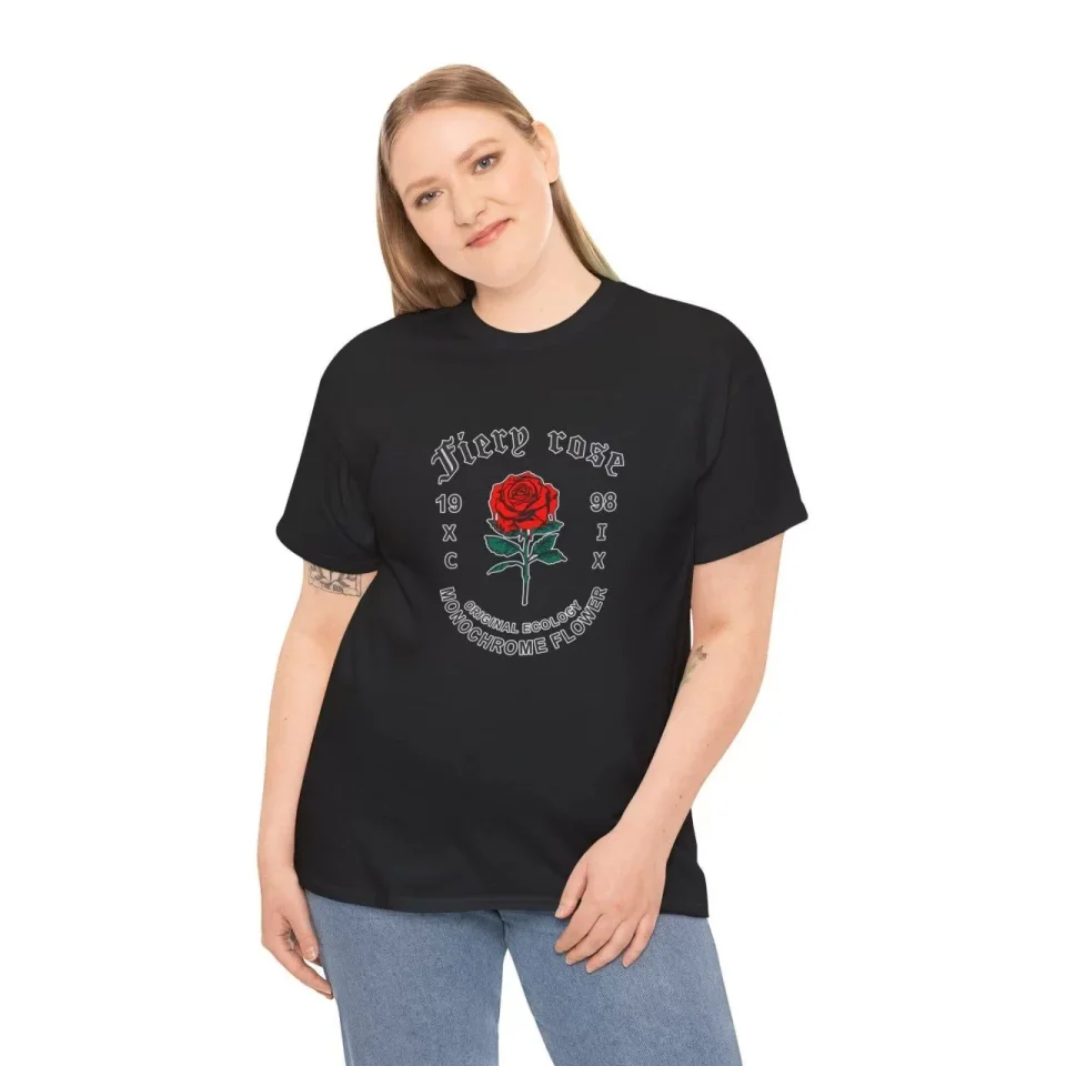 TY661f94825a3a9661f94825a3ac Unisex Bisiklet Yaka Baskılı T-Shirt - Siyah - Görsel 1