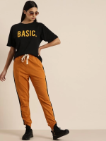 Baskılı T-shirt - Siyah - Görsel 3