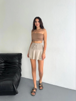 Ayrobin Şortlu Etek - Bej