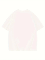 Thousand Baskılı Oversize Bisiklet Yaka T-shirt - Beyaz - Görsel 3