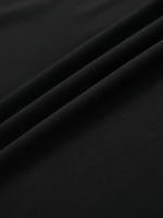 Baskılı Oversize Bisiklet Yaka T-shirt - Siyah - Görsel 3