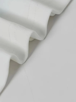 Baskılı Oversize Bisiklet Yaka T-shirt - Beyaz - Görsel 2