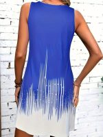 Kadın Askılı Yuvarlak Yakalı Süprem Elbise - Görsel 2