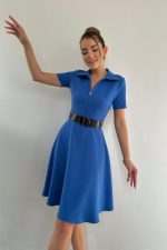 Saks Kemerli Spor Elbise - Görsel 2