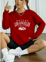 Kadın Uzun Kollu Bisiklet Yaka Viskon Iki Iplik Bluz - Görsel 3