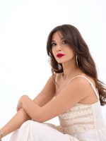 7114 ELBİSE-BEJ - Görsel 2