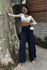 Bol Paça Palazzo Pantolon 0080 - Görsel 2