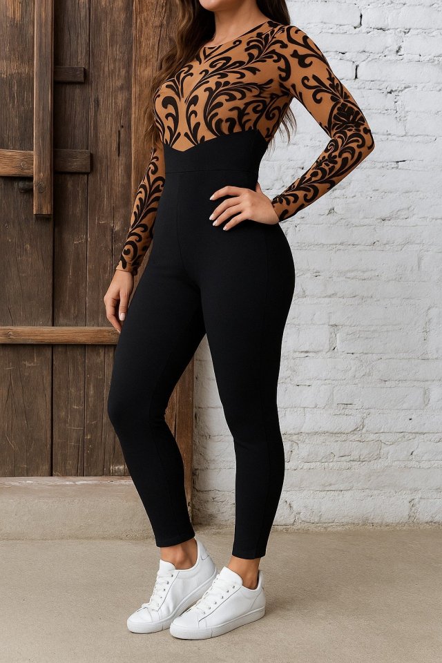 a8cbc00c4672e10c0d66a49712839931 Kadın Siyah Krep Kumaş Pantolon - Görsel 1