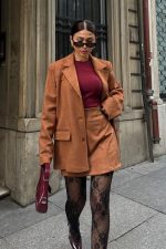 Mini Etekli Süet Takım 9935 - Görsel 2