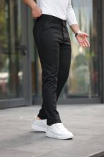 Erkek Rahat Keten Pantolon - Görsel 2