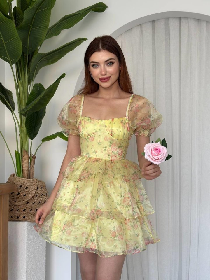 b52796d9b5a984a0eed6 Vesa Mini Elbise - Görsel 1