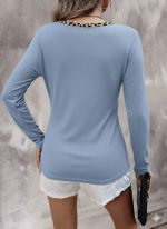 Kadın Uzun Kollu V Yakalı Kaşkorse Bluz - Görsel 2