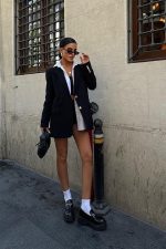 Agnes Blazer Keten Ceket6105