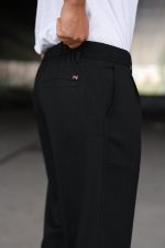 Erkek Beli Lastikli Baggy Pantolon - Görsel 3