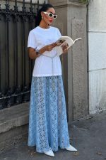 Maxi Dantel Etek 4047 - Görsel 3