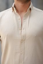 Erkek Uzun Kollu Gömlek - Görsel 3