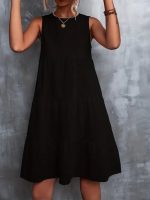 Kadın Bisiklet Yaka Aerobin Elbise - Görsel 2