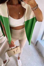 Kadın Yüksek Bel Içi şardonlu Fırsat ürün Toparlayıcı Tayt - Görsel 3