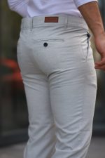 Erkek Dokuma Kumaş Pantolon - Görsel 3