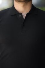 Erkek Kısa Kollu Yakalı Tişört - Görsel 3