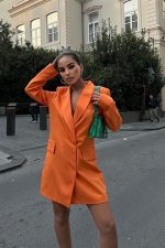 Georgina Blazer Elbise 2200-06 - Görsel 2