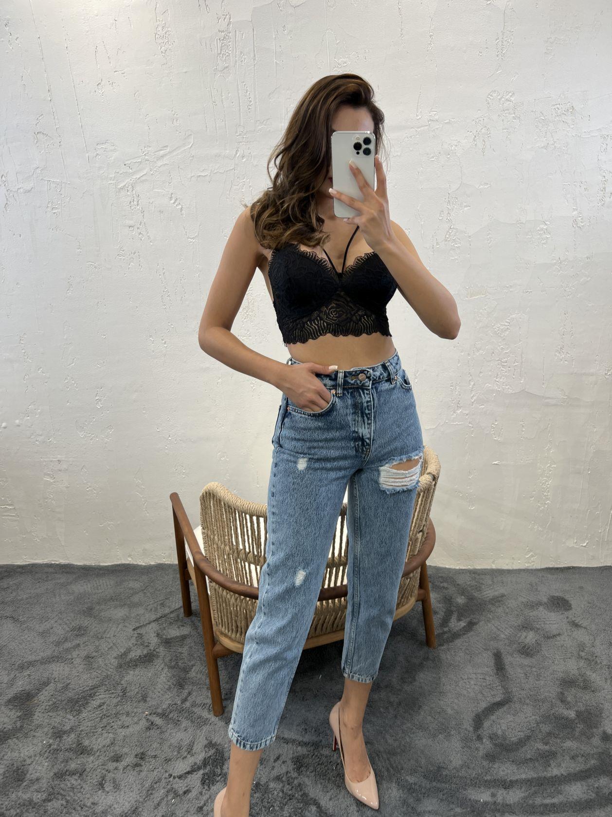 d5099d876db80418c301 5778 DENİM CARROT FIT-MAVİ - Görsel 1