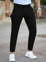 Erkek Cepli Slimfit Atlas Pantolon