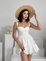 Monika Omuz Bağlamalı Elbise - Görsel 3