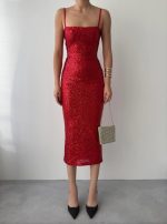 Woxo İp Askılı Elbise - Görsel 2