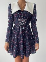 Dreamy İp Detaylı Mini Elbise - Görsel 2