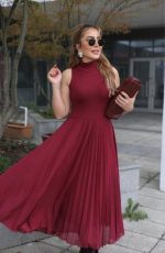 Kadın Triko Plise Ve Tül Detay Iki Parça Elbise - Görsel 3