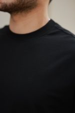 Erkek Kısa Kollu Basic Oversize Tshirt - Görsel 3