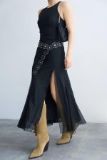 Tül Elbise - Siyah - Görsel 2