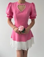 Safe Kalp Detaylı Elbise - Görsel 2