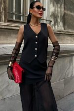 Yelek Ve Pilise Etekli Premium Takım 10096 - Görsel 2