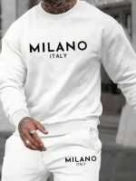 Erkek Uzun Kollu Baskı Detaylı Iki Iplik Takım - Görsel 2