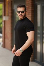 Erkek Basic Kısa Kollu Tişört - Görsel 2