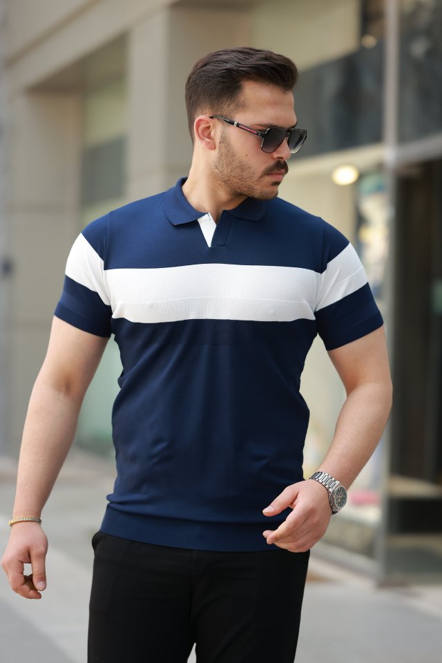 ed9001ab632c01d1cbf4158124264e70 Erkek Yakalı Kısa Kollu Tişört - Görsel 1