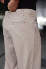 Erkek Beli Lastikli Baggy Pantolon - Görsel 3