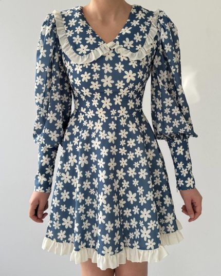 Vero Bebe Yaka Elbise