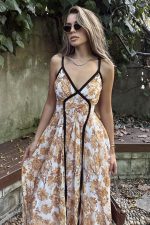 Biyeli Elbise - Taş - Görsel 2