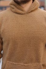 Erkek Kapüşonlu Hoodie - Görsel 3