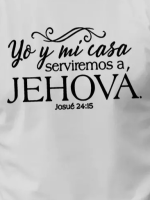 Erkek Jehova Baskılı Süprem T-shirt - Görsel 3