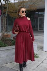 Kadın Triko Plise Ve Tül Detay Iki Parça Elbise - Görsel 2