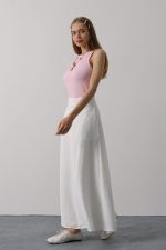 Keten Etek - Beyaz - Görsel 3