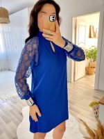 Kadın Uzun Kollu Tül Detay Sandy Mini Boy Elbise - Görsel 2