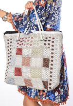 Ajda Renkli Plaj Çantası - Görsel 2