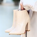 Loora Ten Rugan Desenli Topuklu Bot - Görsel 5