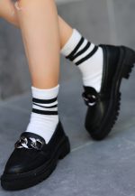 Biga Siyah Cilt  Ayakkabı - Görsel 3